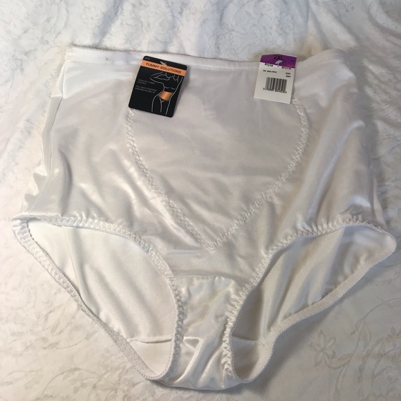 Bali Tummy Solutions brief panty white size 2x NWT - Picture 8 of 8